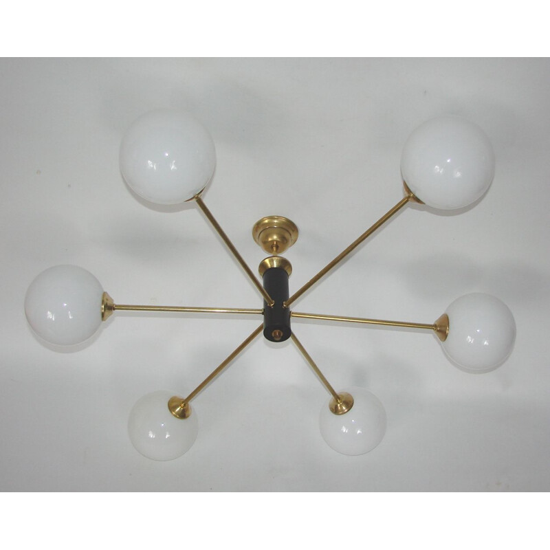 Vintage chandelier Stilnovo 1960s