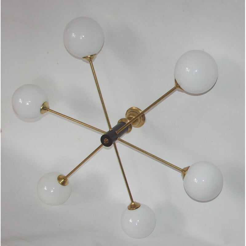 Vintage chandelier Stilnovo 1960s