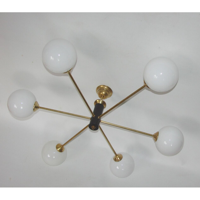 Vintage chandelier Stilnovo 1960s