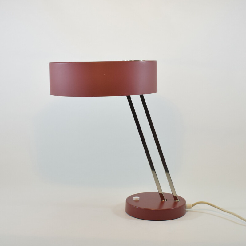 Lampe vintage kaiser chromé, 1960