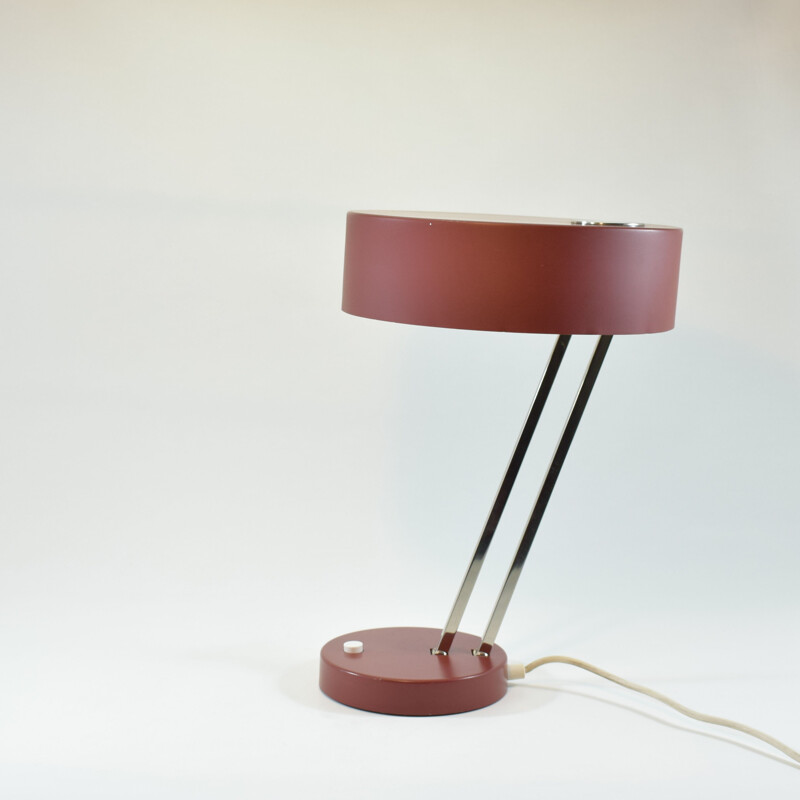 Lampada vintage in cromo kaiser, 1960