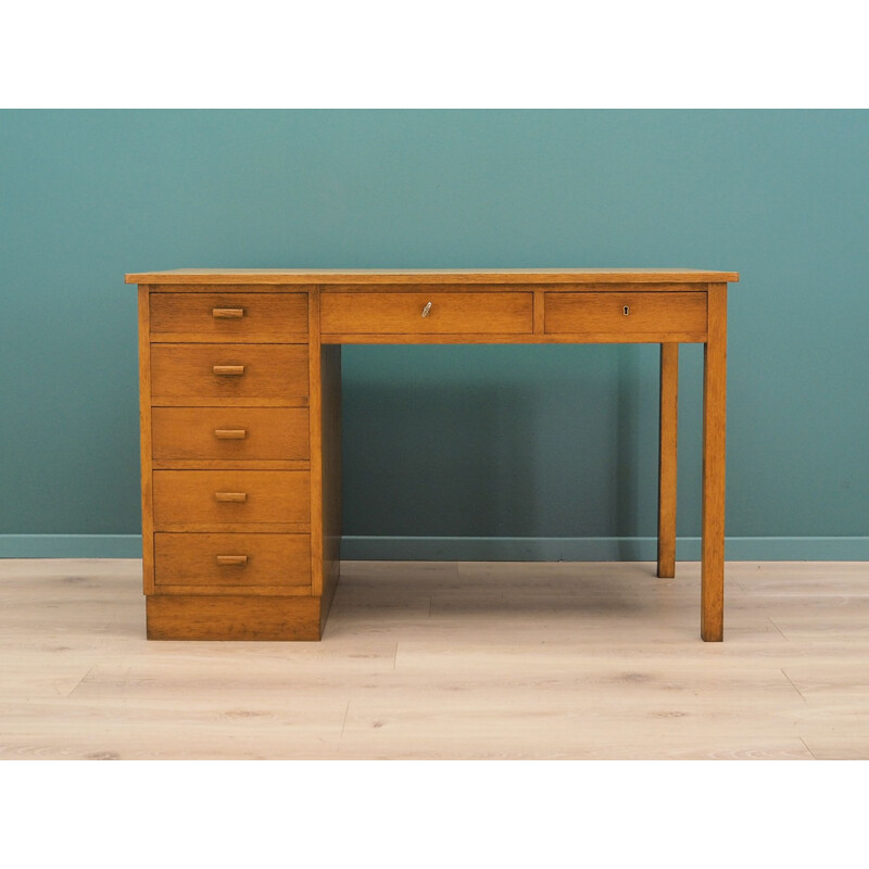 Vintage Desk ash, Danish 1960s