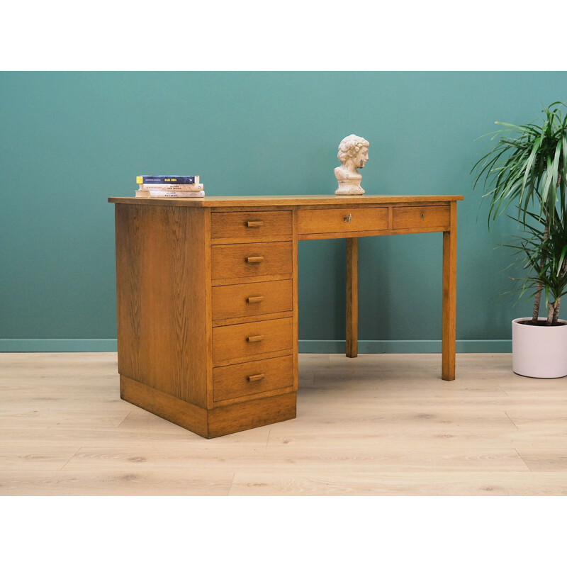 Vintage Desk ash, Danish 1960s