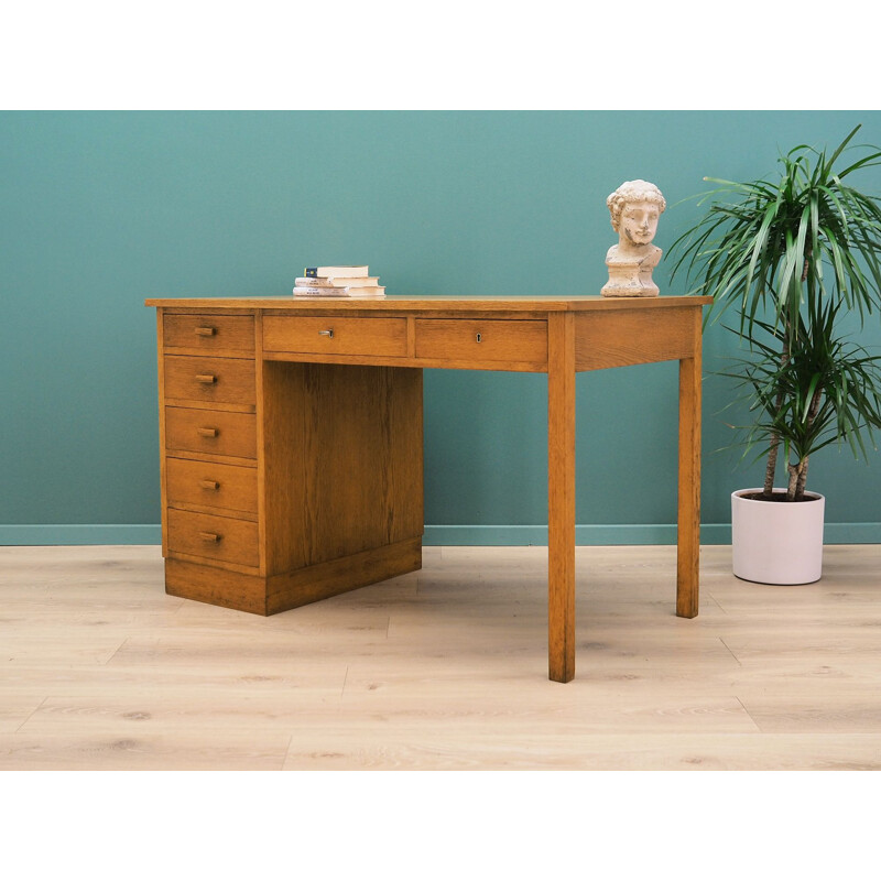 Vintage Desk ash, Danish 1960s