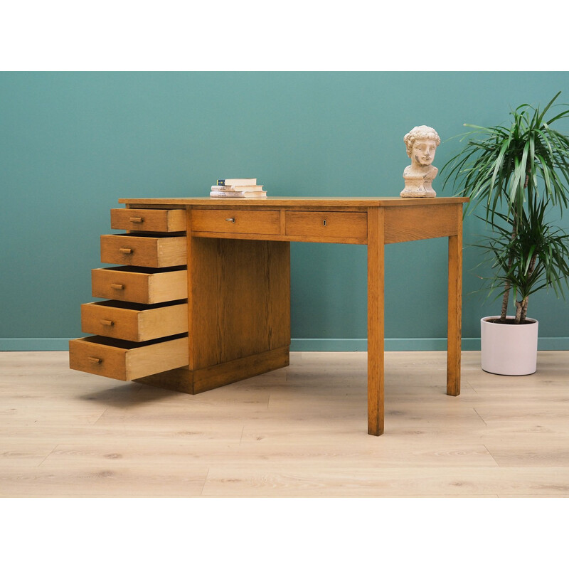 Vintage Desk ash, Danish 1960s