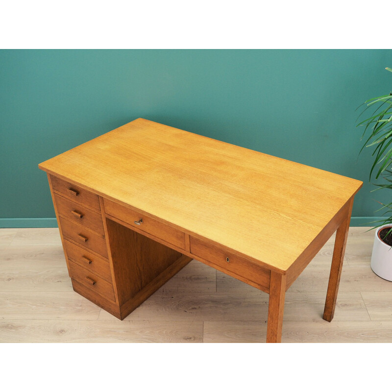 Vintage Desk ash, Danish 1960s