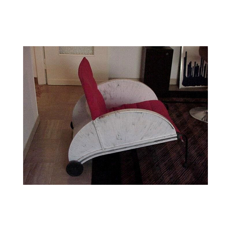 Sillón vintage Kartell 4814 de Anna Castelli Ferrieri 1980