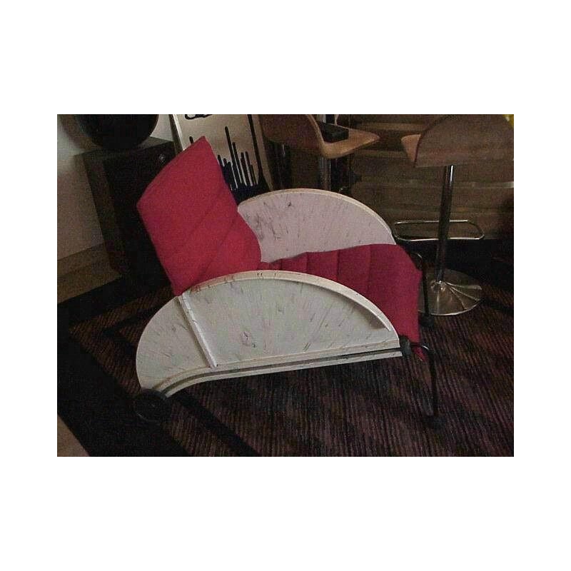 Vintage Kartell armchair 4814 by Anna Castelli Ferrieri 1980