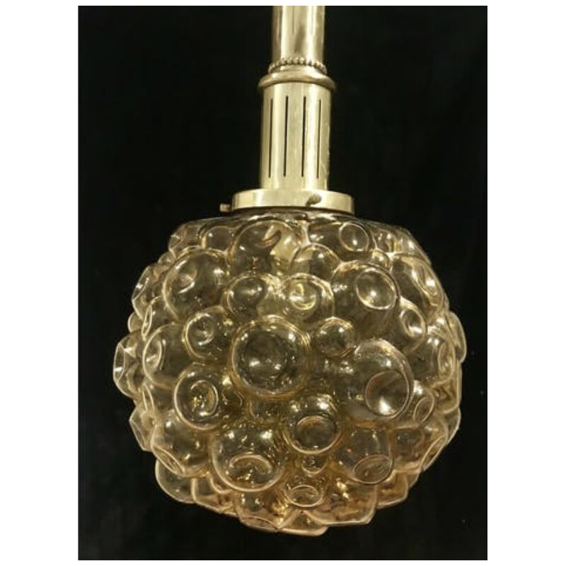 Vintage hanging lamp by Helena Tynell for Limburg German 1950