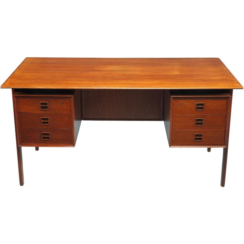 Bureau vintage en teck Arne Vodder pour Sibast scandinave 1960 