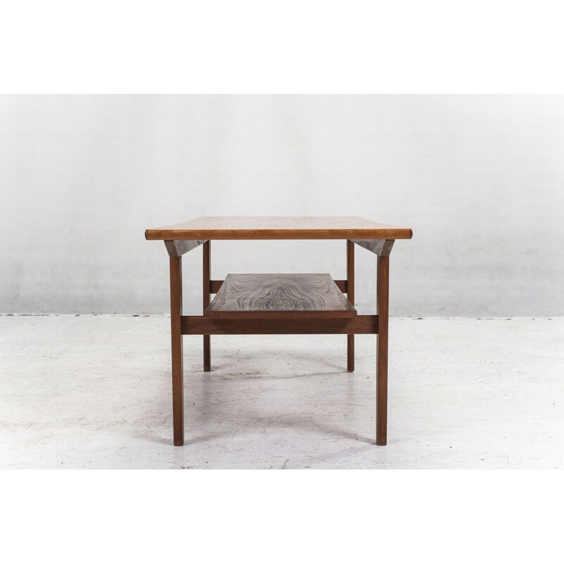 Vintage Teak Coffee Table, Danish 1960s