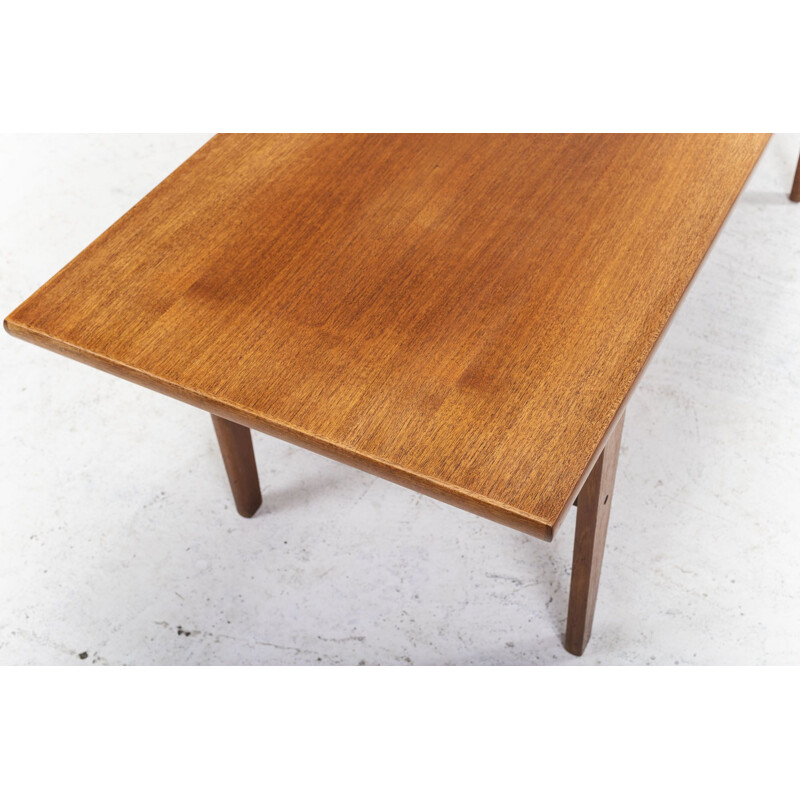 Table basse vintage en teck, Danemark 1960