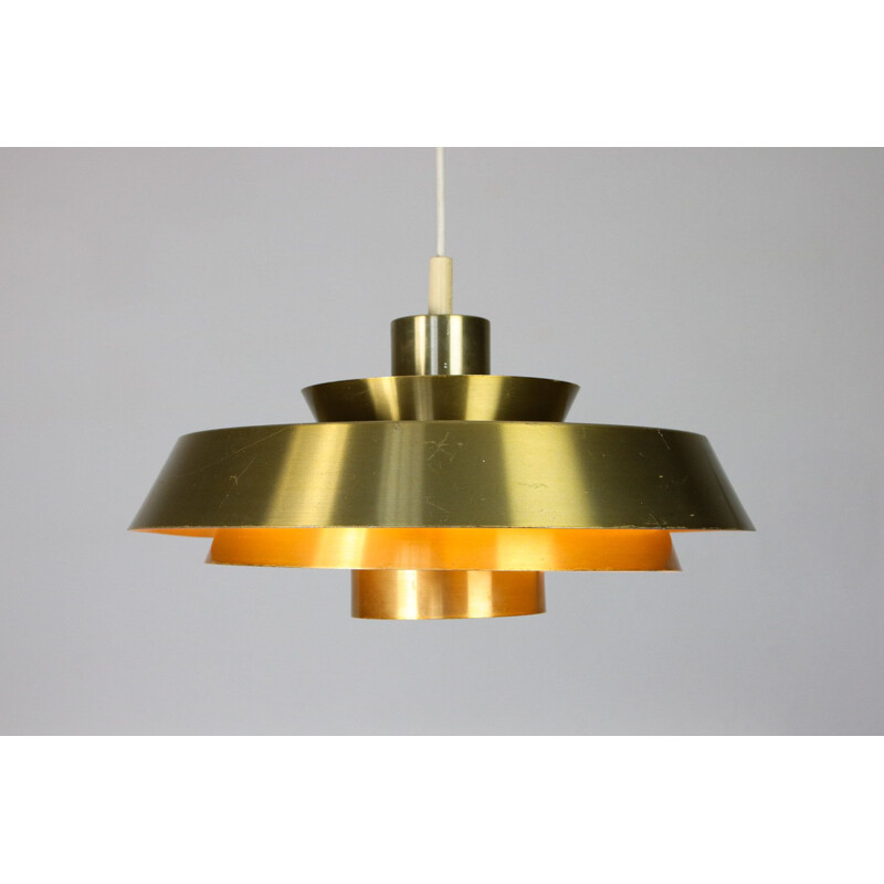 Mid-century Nova pendant lamp, Johannes Hammerborg for Fog and Mørup Danish 1960s