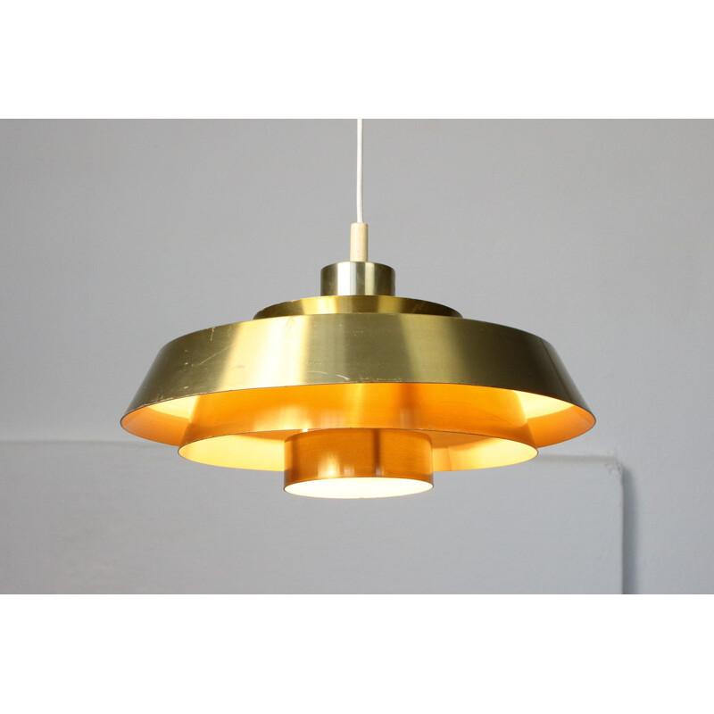 Mid-century Nova pendant lamp, Johannes Hammerborg for Fog and Mørup Danish 1960s