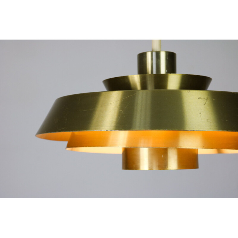 Mid-century Nova pendant lamp, Johannes Hammerborg for Fog and Mørup Danish 1960s