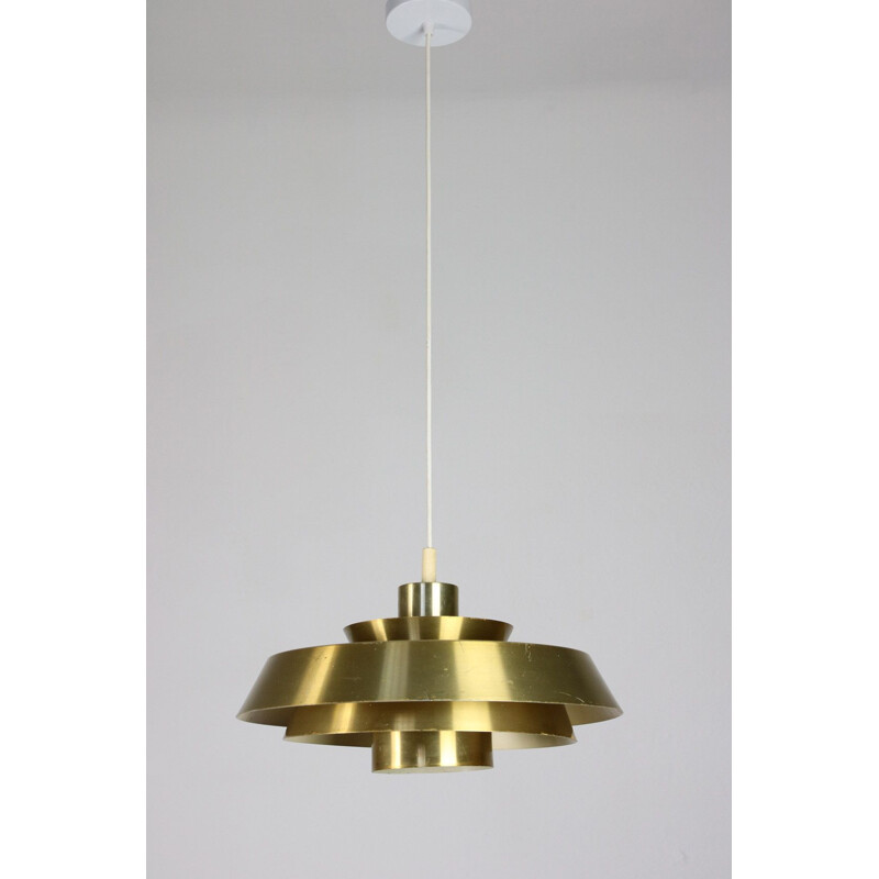 Mid-century Nova pendant lamp, Johannes Hammerborg for Fog and Mørup Danish 1960s