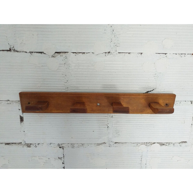 Vintage Brutalist coat rack 1950