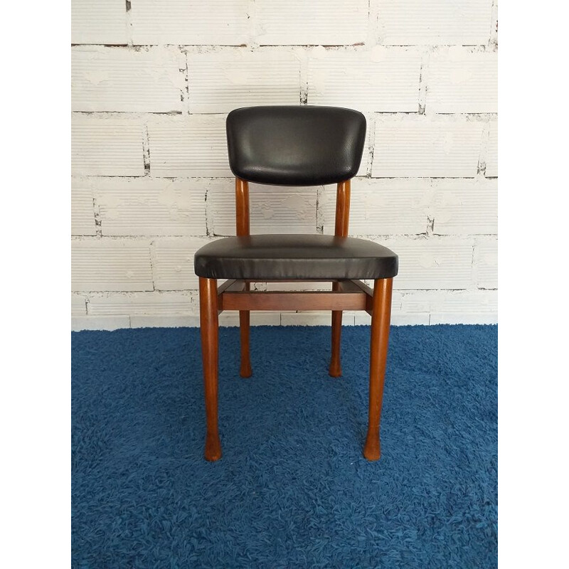 Vintage scandinavian teak chair 1970