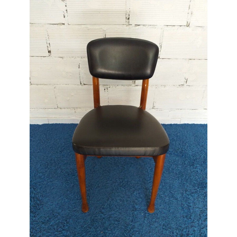 Vintage scandinavian teak chair 1970