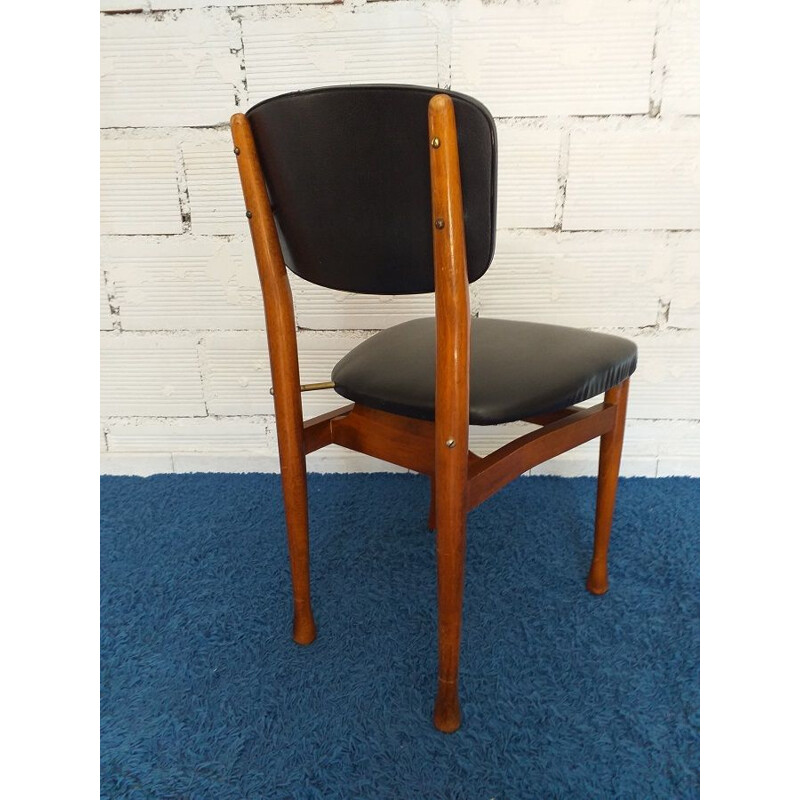 Vintage scandinavian teak chair 1970