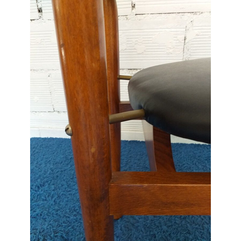 Vintage scandinavian teak chair 1970