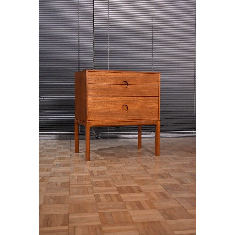 Vintage Model 386 Chest Of Drawers Teak  Kai Kristiansen For Aksel Kjersgaard