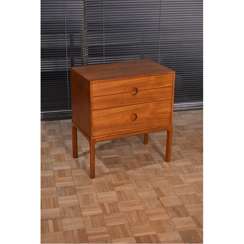 Vintage Model 386 Chest Of Drawers Teak  Kai Kristiansen For Aksel Kjersgaard