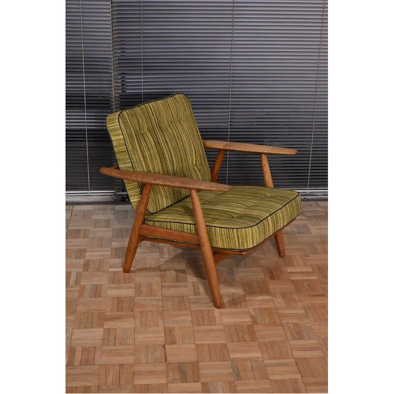 Vintage Cigar Chair Hans Wegner GE240 For Getama