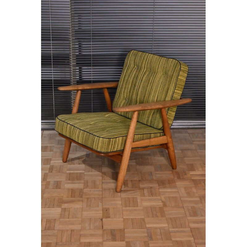 Vintage Cigar Chair Hans Wegner GE240 For Getama