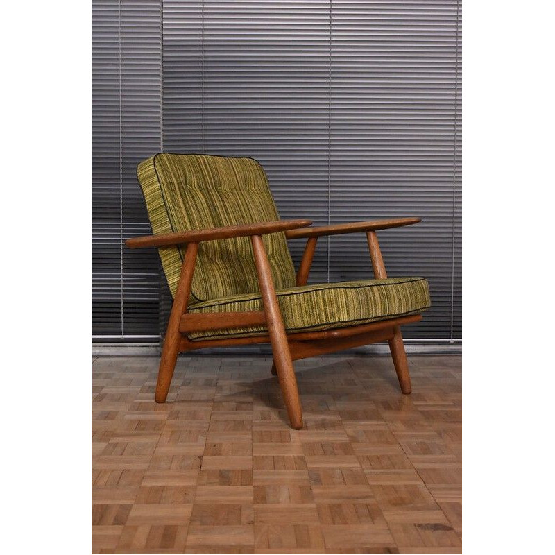 Vintage Cigar Chair Hans Wegner GE240 For Getama