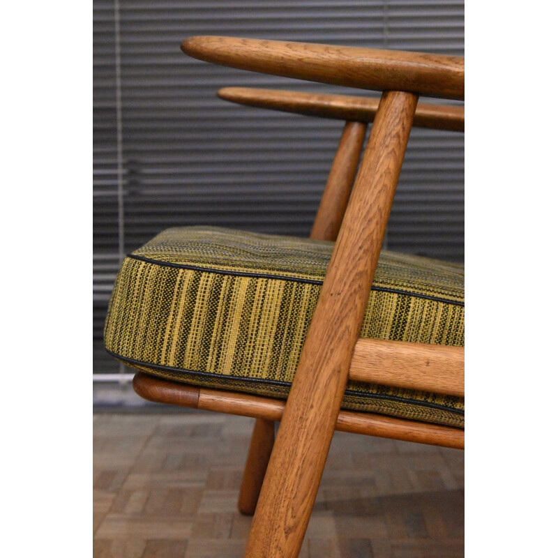 Vintage Cigar Chair Hans Wegner GE240 For Getama