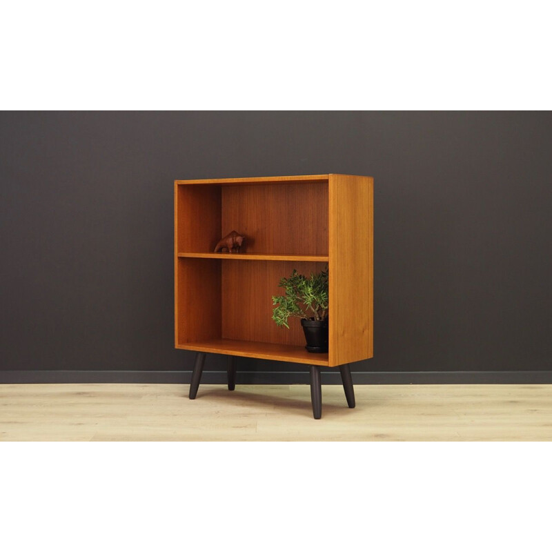 Vintage bookcase  library teak  by ÆJM Møbler Danish 1970s