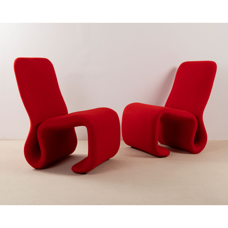 Pair of armchairs 'etcetera' by Jan Ekselius 1970
