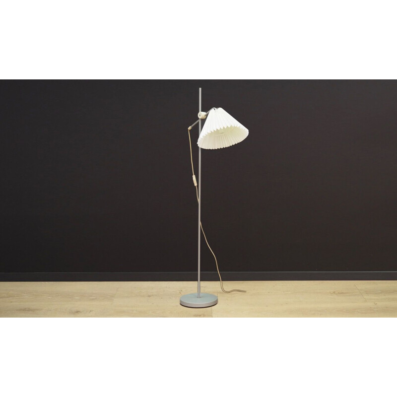 Vintage floor lamp metal Scandinavian 1970s