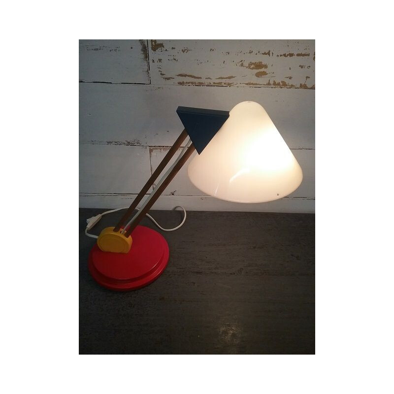 Vintage table lamp Memphis 1980