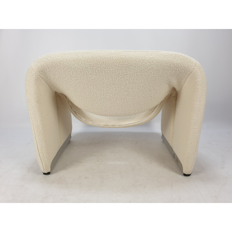 Fauteuil Lounge Vintage Groovy  Modèle F598  de Pierre Paulin pour Artifort 1980