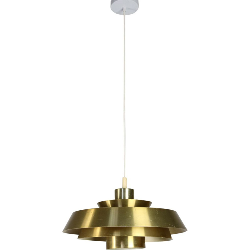 Mid-century Nova pendant lamp, Johannes Hammerborg for Fog and Mørup Danish 1960s