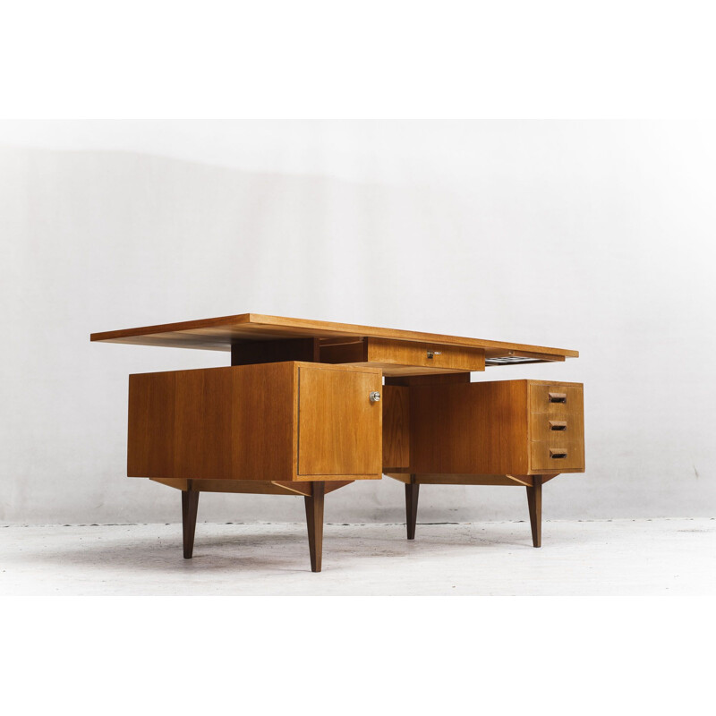 Vintage teak desk 1970s