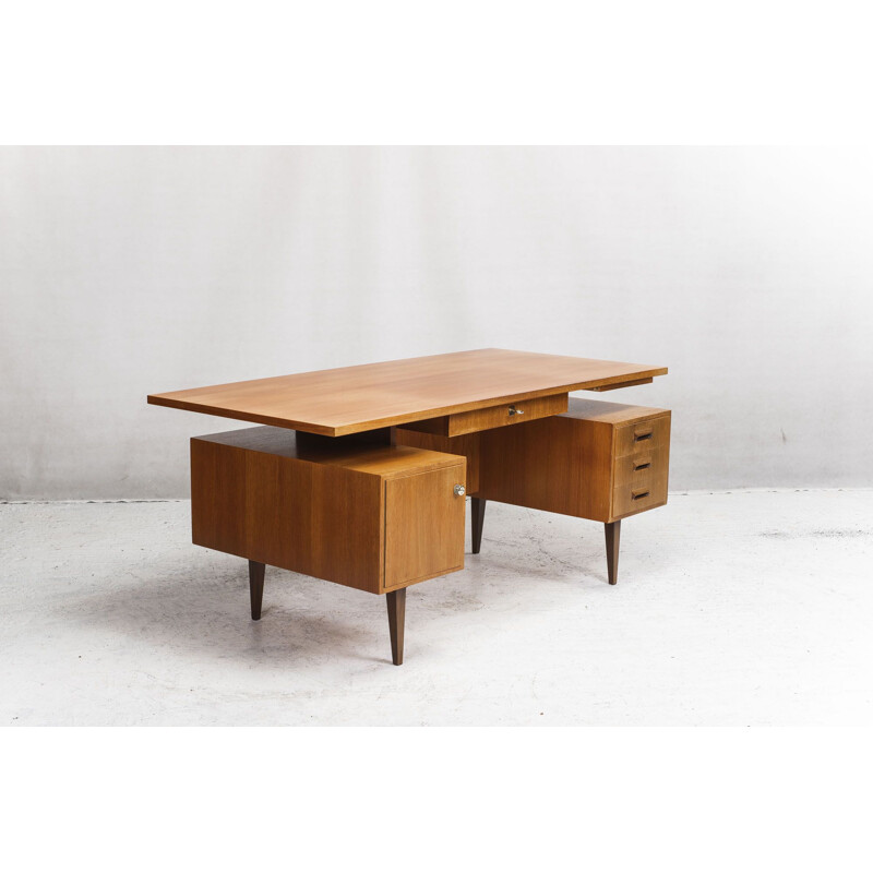 Vintage teak desk 1970s