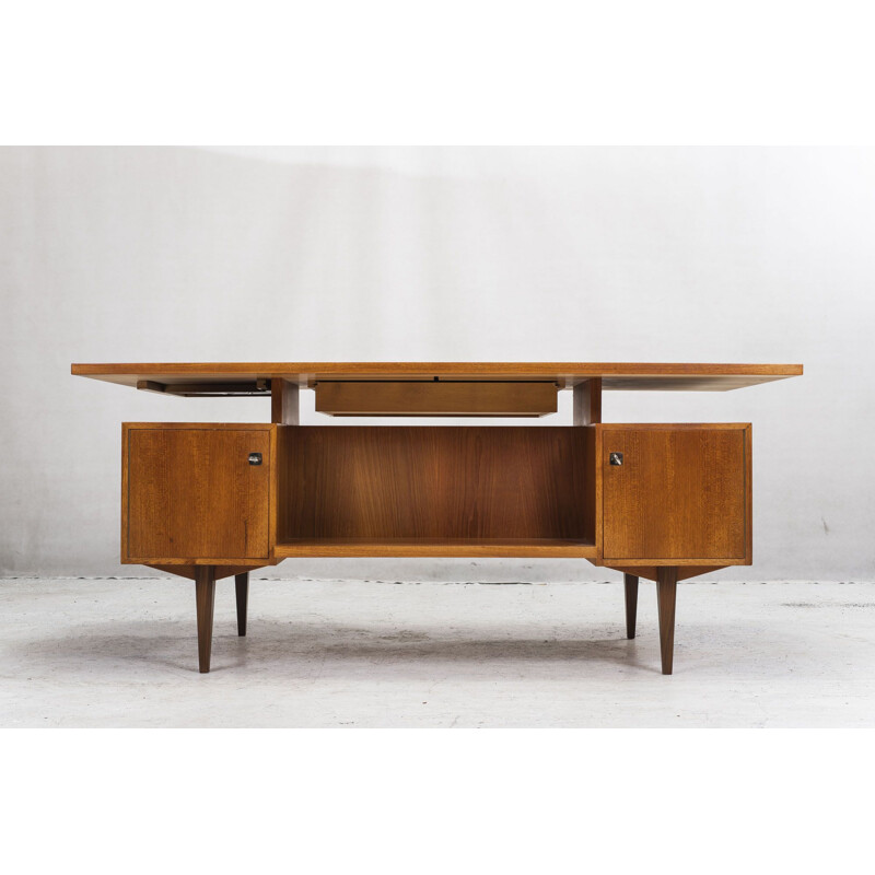 Vintage teak desk 1970s