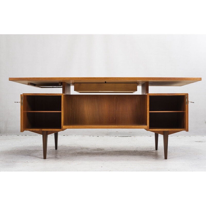 Vintage teak desk 1970s