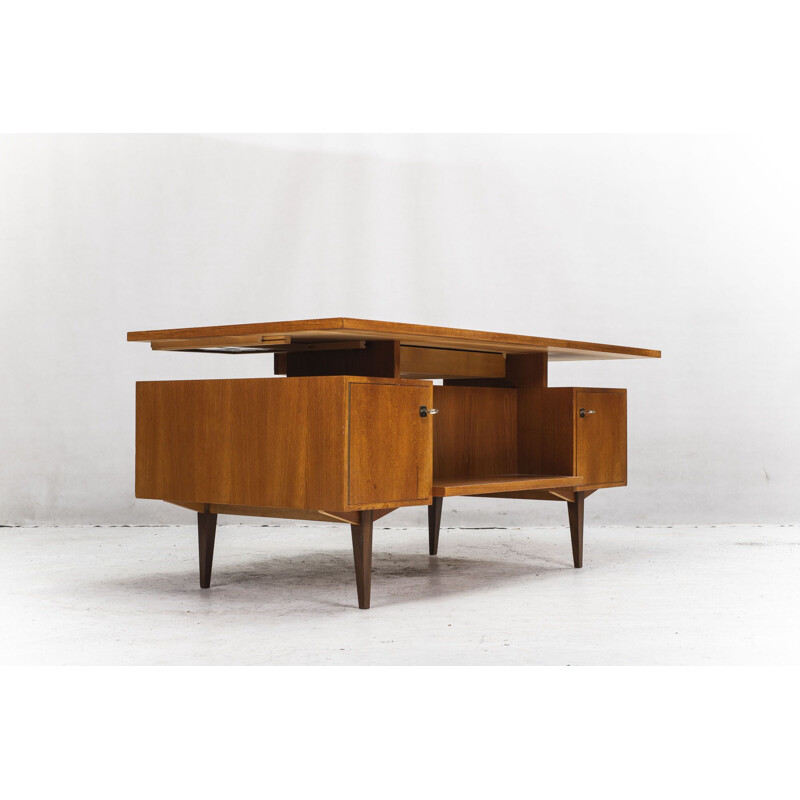 Vintage teak desk 1970s