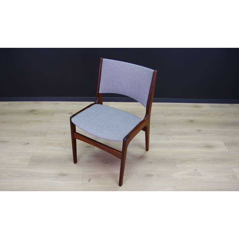 Set of 5 chairs by Johannes Andersen for Uldum Møbelfabrik Scandinavian  1970s