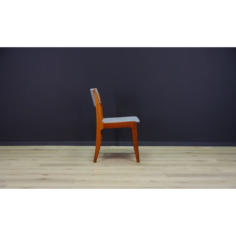 Set of 6 vintage chairs rosewood Scandinavian 1970s