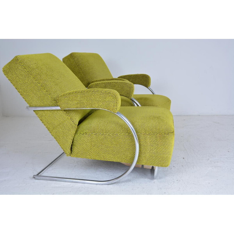 Pair of vintage armchairs 1950