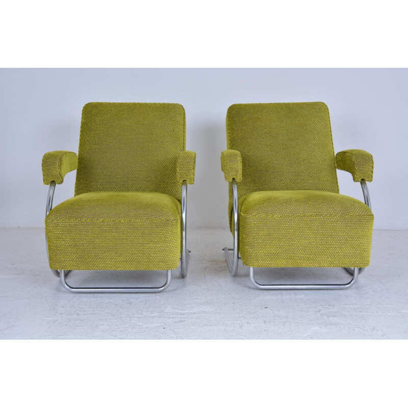 Pair of vintage armchairs 1950