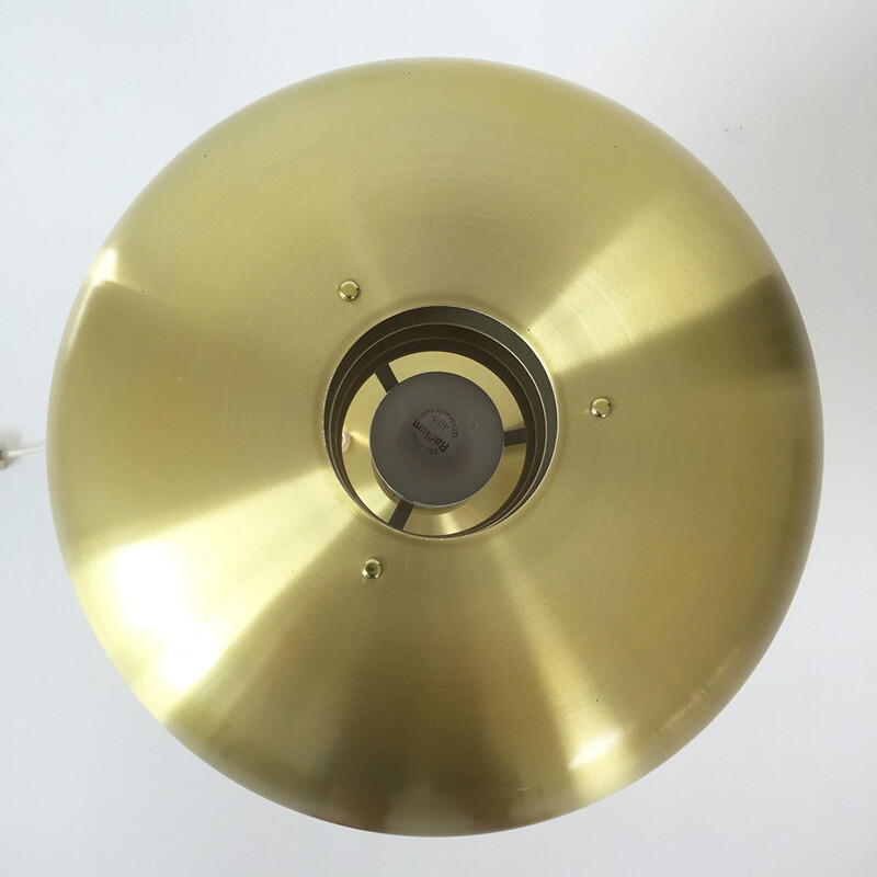 Mid-century desk lamp in metal and brass, Hans Agne JAKOBSSON - 1960s