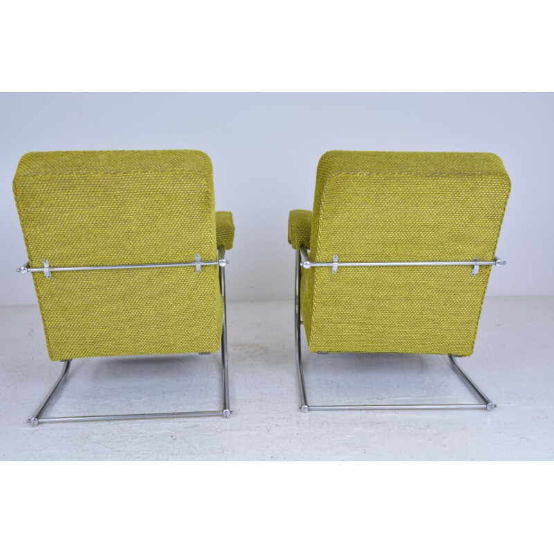 Paire de fauteuils vintage 1950