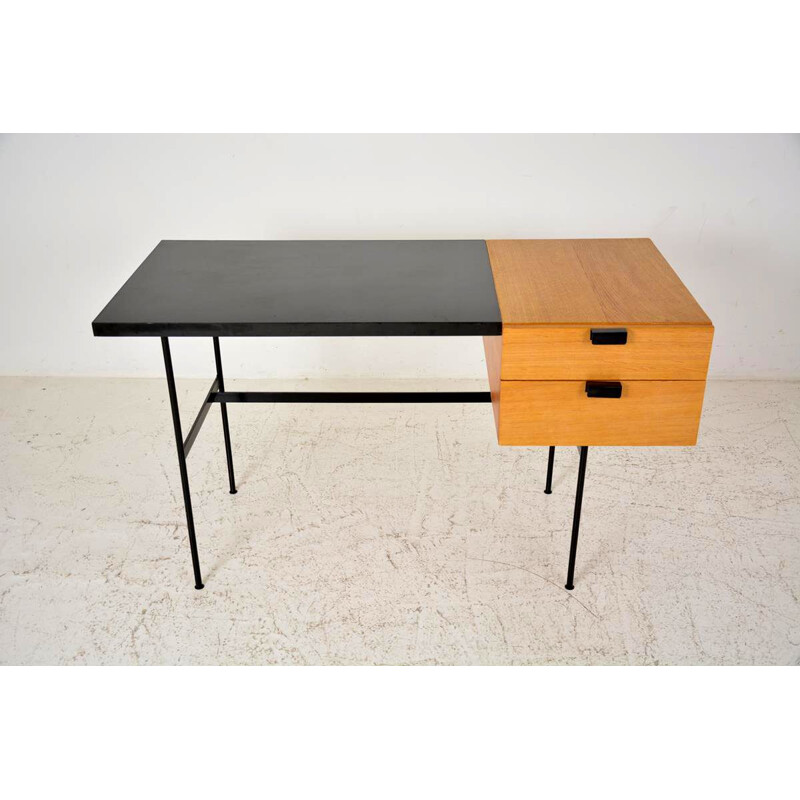 Vintage desk "CM 141" by French Pierre Paulin 1950