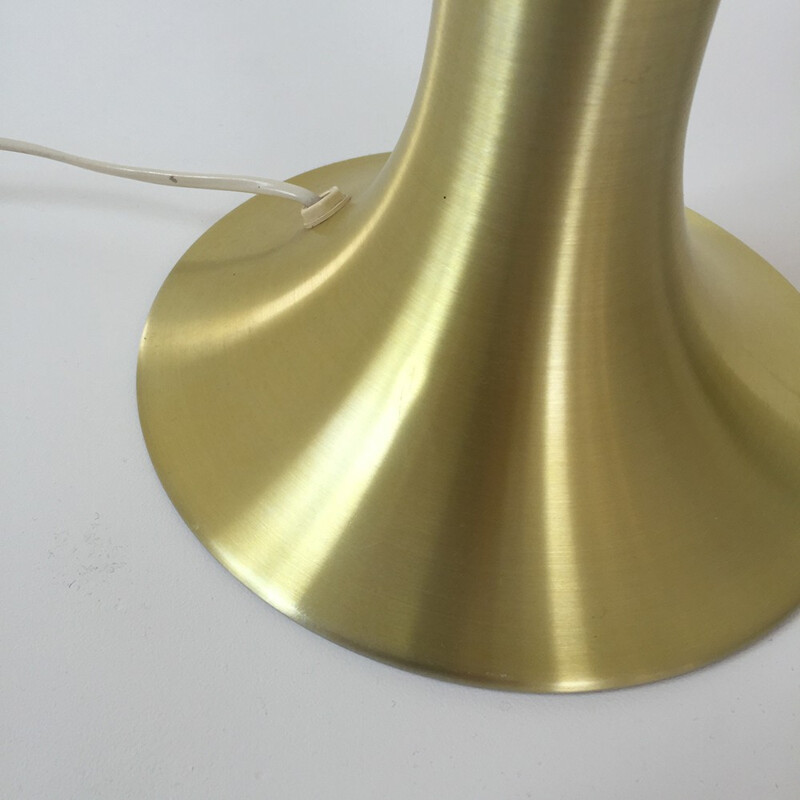 Mid-century desk lamp in metal and brass, Hans Agne JAKOBSSON - 1960s